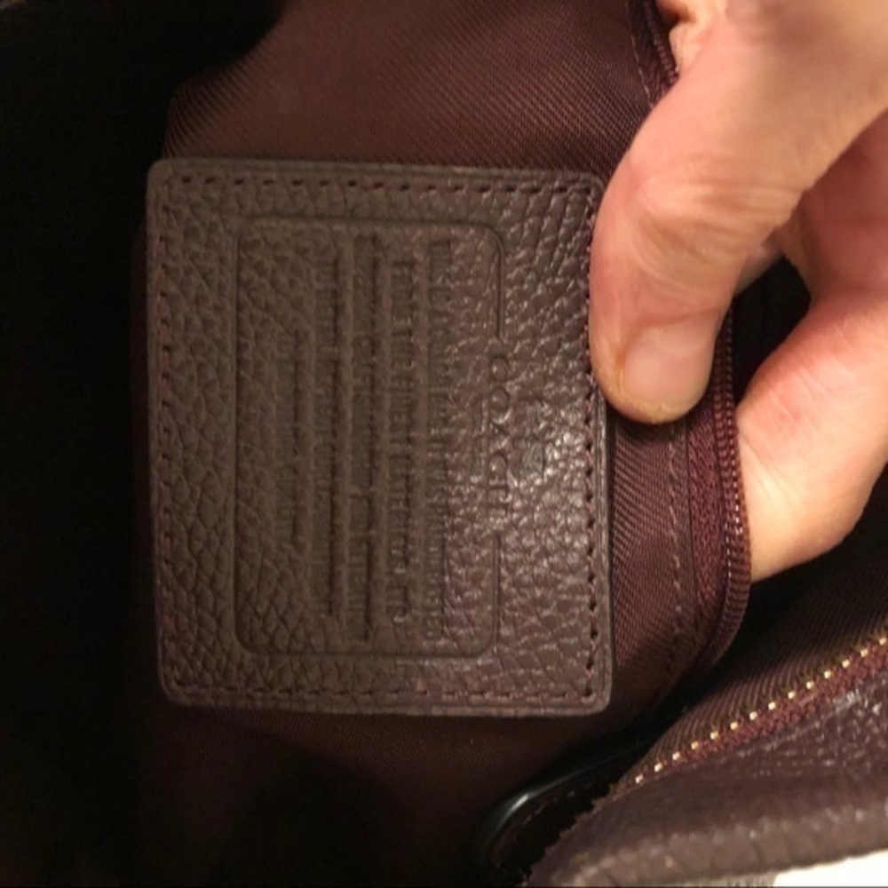 Coach scout maroon burgundy bag - Picture 8 of 15